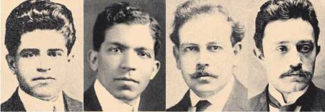 Caso, Henríquez Ureña, Reyes, Vasconcelos