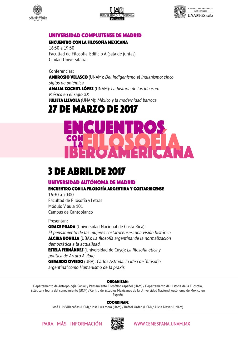 Encuentro España Filosofía Mexicana 2017-001