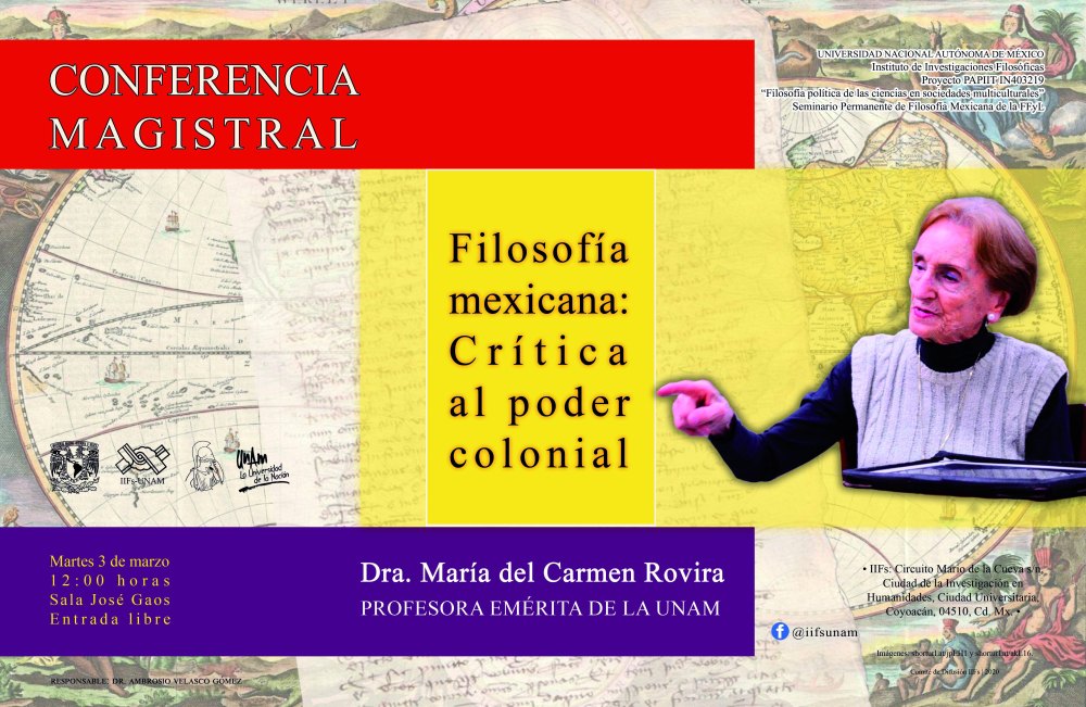 Carmen Rovira. Conferencia IIF 030220