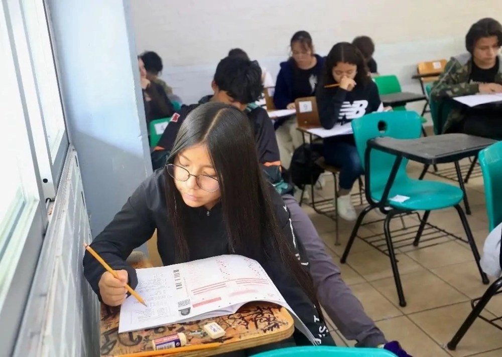 Alumnos de bachillerato en imagen de archivo. Foto Luis Castillo